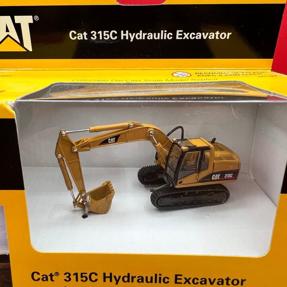 NORSCOT # 55107 CAT 315C HYDRAULIC EXCAVATOR - 1/87TH SCALE DIECAST MODEL